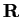 ${\bf R}$