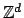 $\mathbb{Z} ^d$