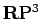 $ {\bf R}{\rm
P}^3$