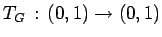 $ T_{G}\,:\, (0,1)\to (0,1)$